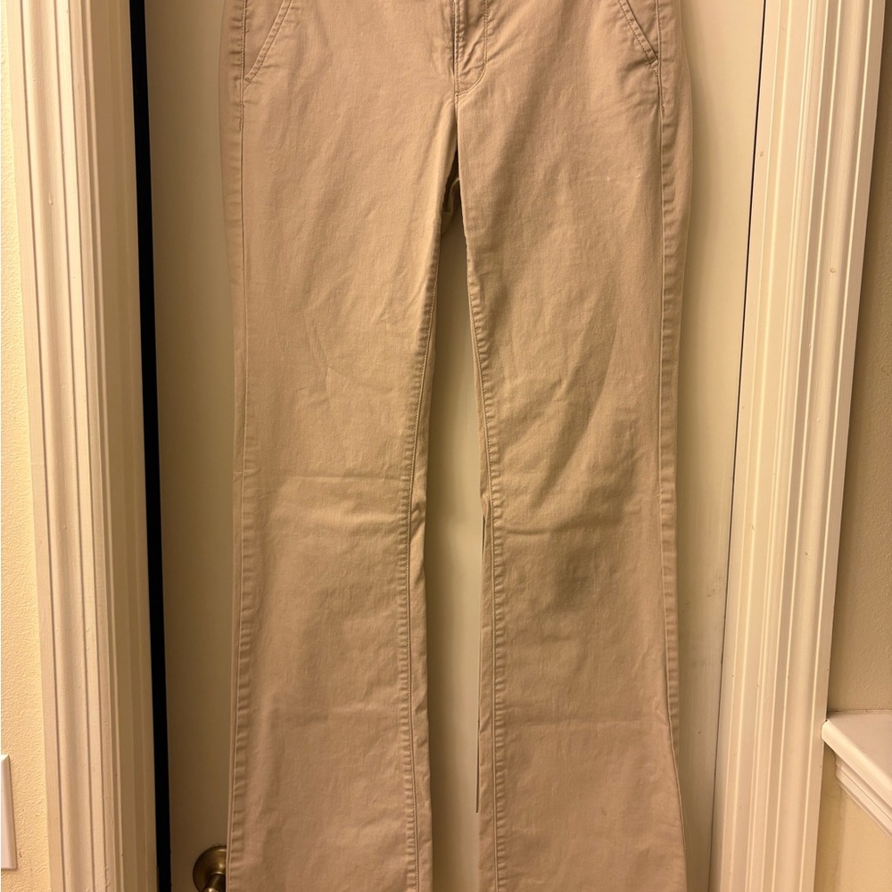 American Eagle Outfitters Khaki Boot Cut Pants